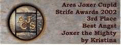 3rd Place: Best Angst for Joxer the Mighty